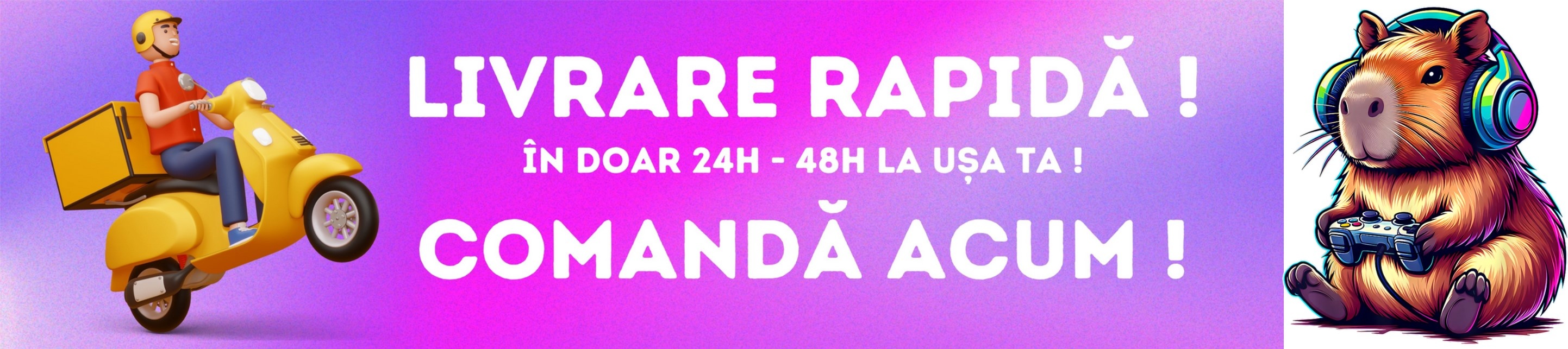Livrare rapida la usa ta pentru tricourile capybarba de copii fete si baieti